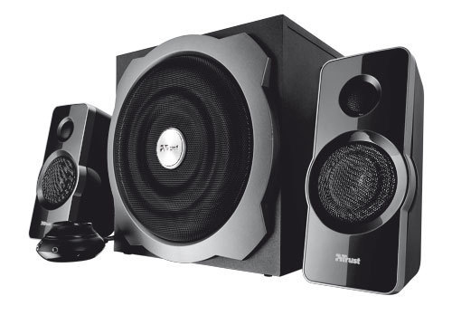Trust Tytan 2.1 speaker set 60 W Black 2.1 channels 2-way image 1