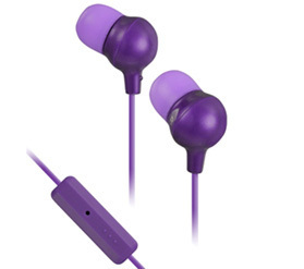JVC HA-FR36 Headphones Wired In-ear Violet image 1