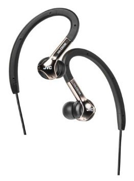 JVC HA-EBX86 Headphones Wired Ear-hook Black image 1