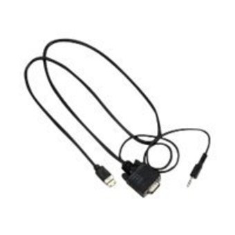 3M MPRO2VGA video cable adapter Mini-HDMI VGA (D-Sub) Black
