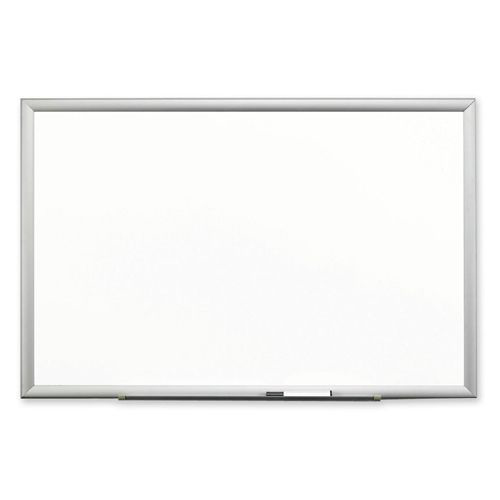 3M - Whiteboard - 72 in x 48 in - porcelain - magnetic - aluminum - satin aluminum frame