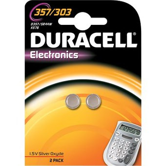 Duracell 303/357 Einwegbatterie SR44 Siler-Oxid (S)