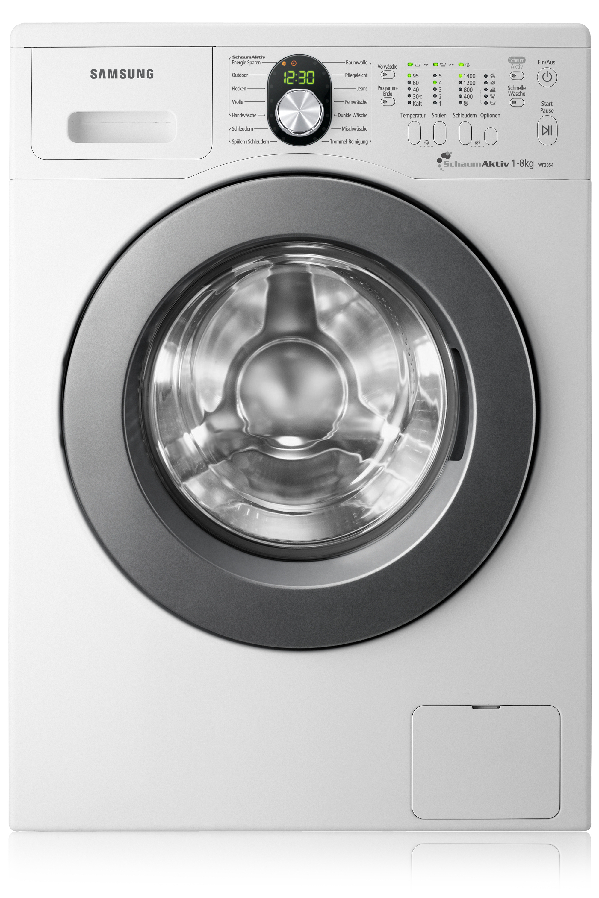 Samsung WF3854YSV2 — vue 1 sur 1