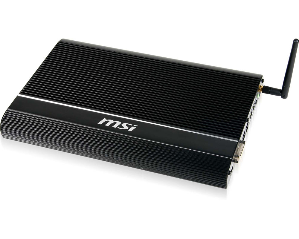 MSI Wind Box III Plus 9A55-C823 Intel® Celeron® 827E 2 GB DDR3-SDRAM 320 GB Small Desktop Mini PC Black