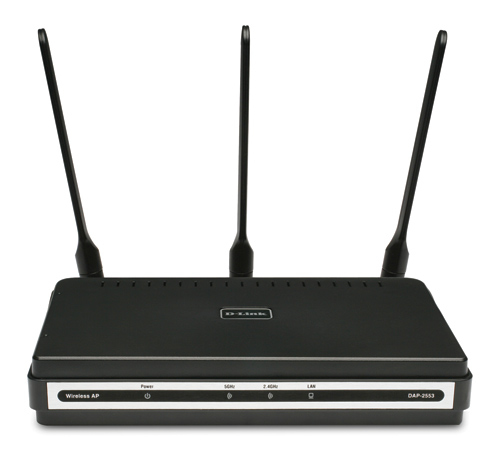 D-Link DAP-2553 wireless access point 300 Mbit/s Power over Ethernet (PoE)