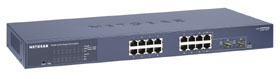 NETGEAR ProSafe 16 Port Smart Gigabit Switch (4 Pack) Unmanaged