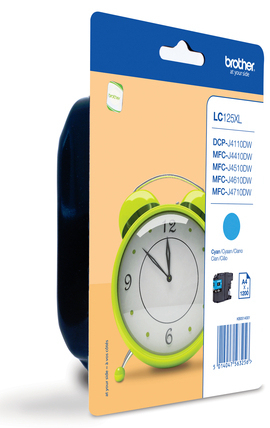 Brother LC-125XLCBPRF cartuccia d'inchiostro 1 pz Originale Ciano