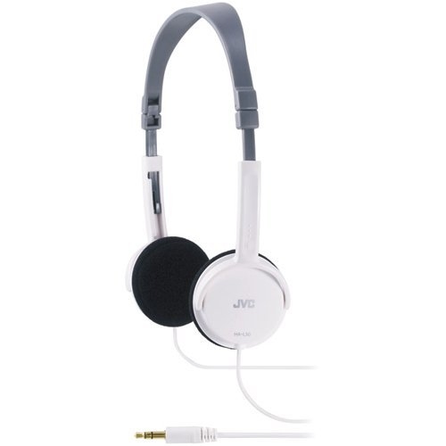 JVC Lightweight Headphones (White) Wired image 2