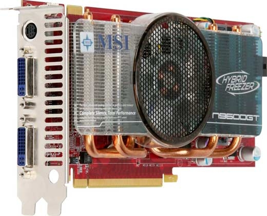 MSI N9600GT Hybrid Freezer GeForce 9600 GT 1 GB GDDR3