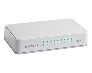 NETGEAR FS208 Unmanaged Fast Ethernet (10/100) White