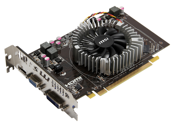 MSI R6570-MD1GD3 V2 graphics card AMD Radeon HD6570 1 GB GDDR3