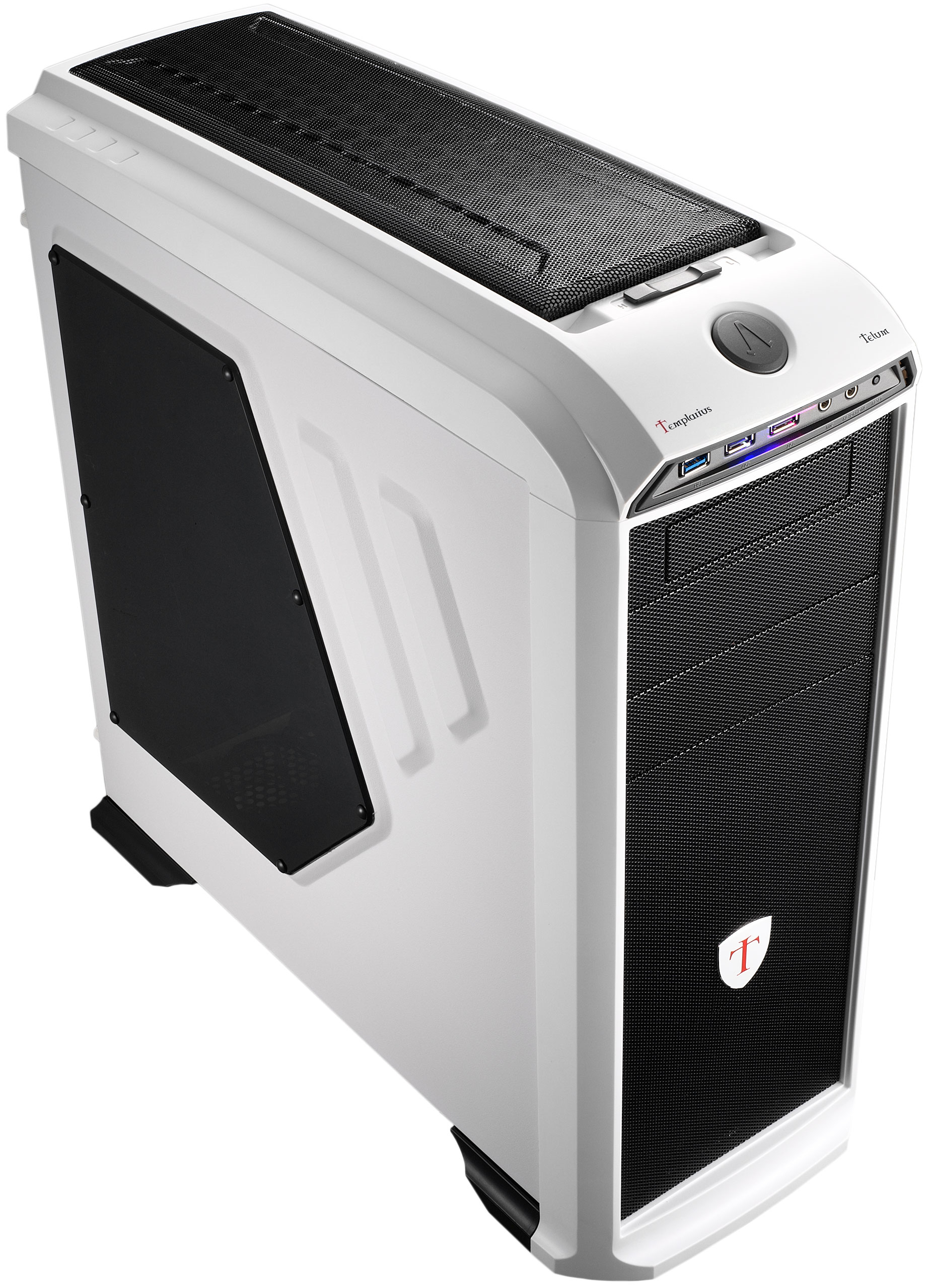 Aerocool Telum Midi Tower Black, White image 1