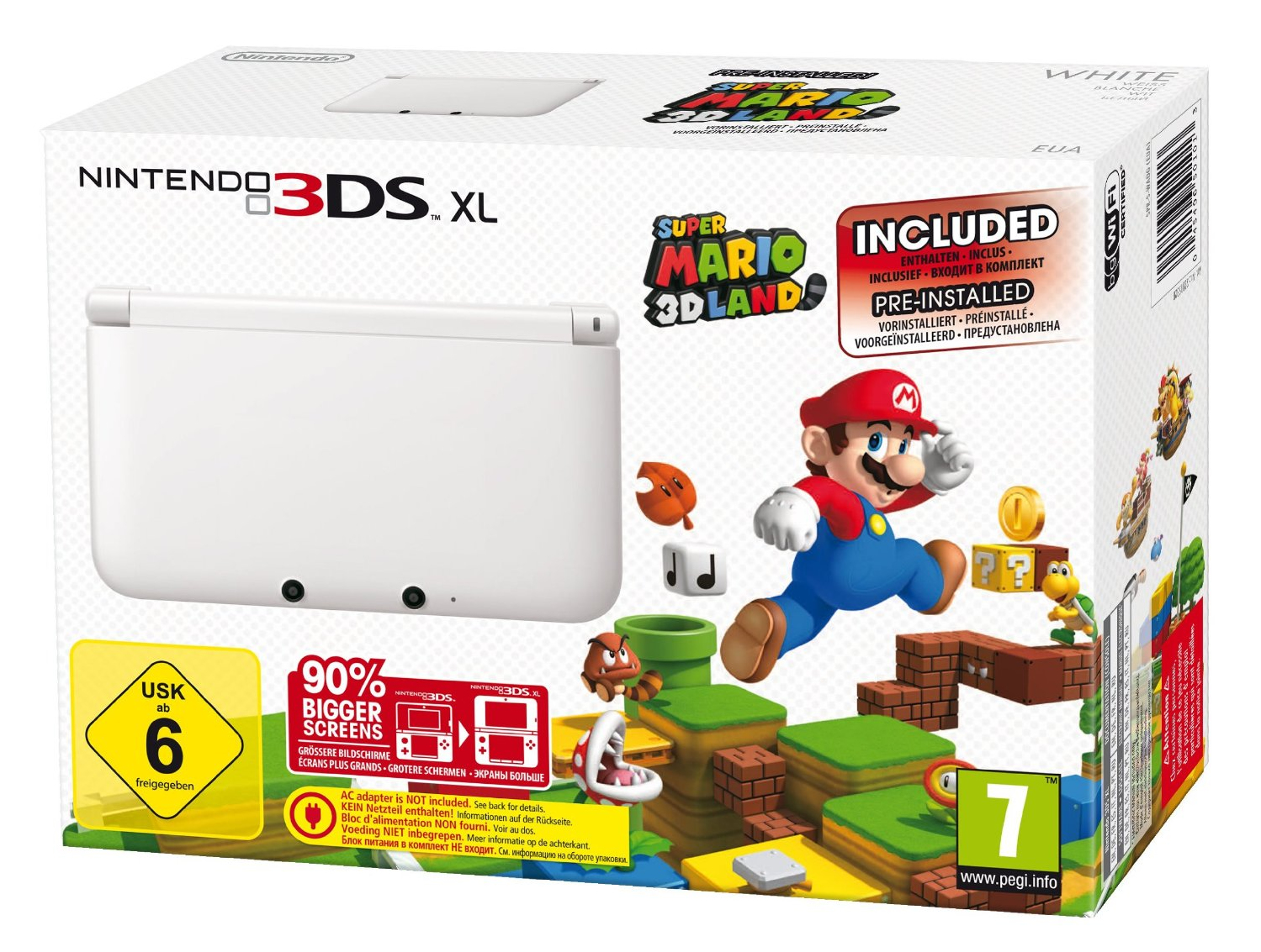 Nintendo 3DS XL + Super Mario 3D Land — vue 1 sur 4