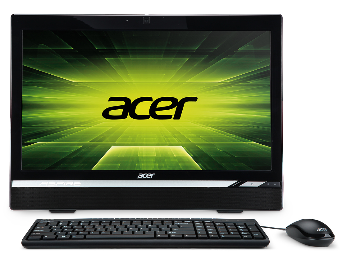 Acer Aspire 620 Intel® Core™ i3 i3-3220 54.6 cm (21.5″) 1920 x 1080 pixels 4 GB DDR3-SDRAM 1 TB HDD Windows 8 Black image 1