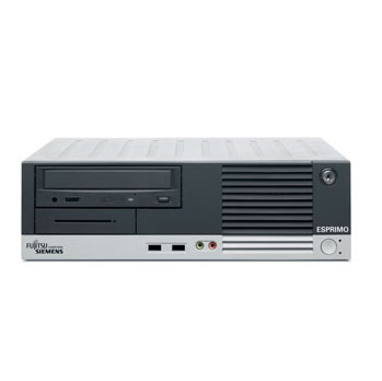 Fujitsu ESPRIMO E5720 Intel® Itanium® E2160 1 GB 60 GB Intel® GMA 3100 Windows Vista Business SFF PC Black, Silver