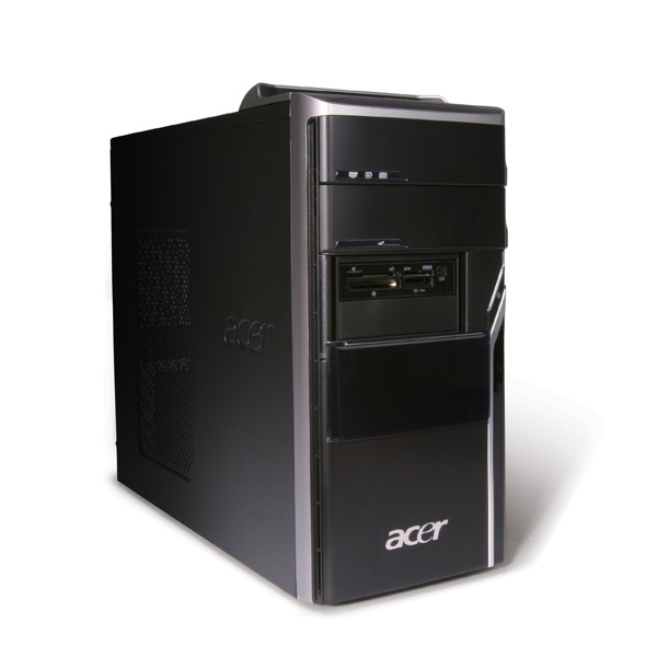 Acer Aspire M5610 + Microsoft Office Professional 2007 Intel® Core™2 Quad Q6600 2 GB DDR2-SDRAM 250 GB AMD Radeon HD 2400 Pro Windows Vista Home Premium Micro Tower PC Black