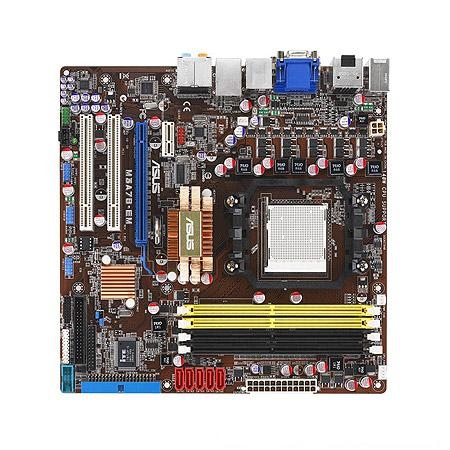 Specs ASUS M3A78-EM motherboard AMD 780G Socket AM2 micro ATX