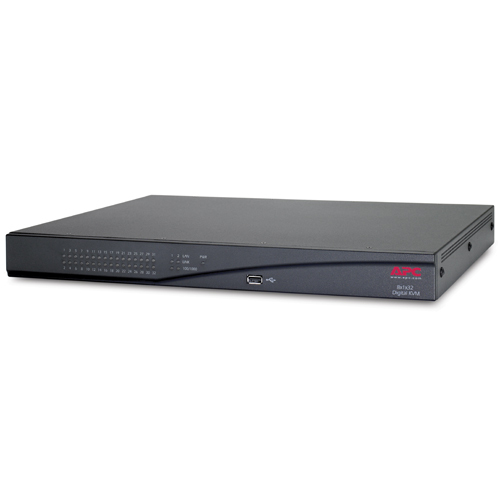 APC 8x1x32 Digital KVM / VM KVM switch Black