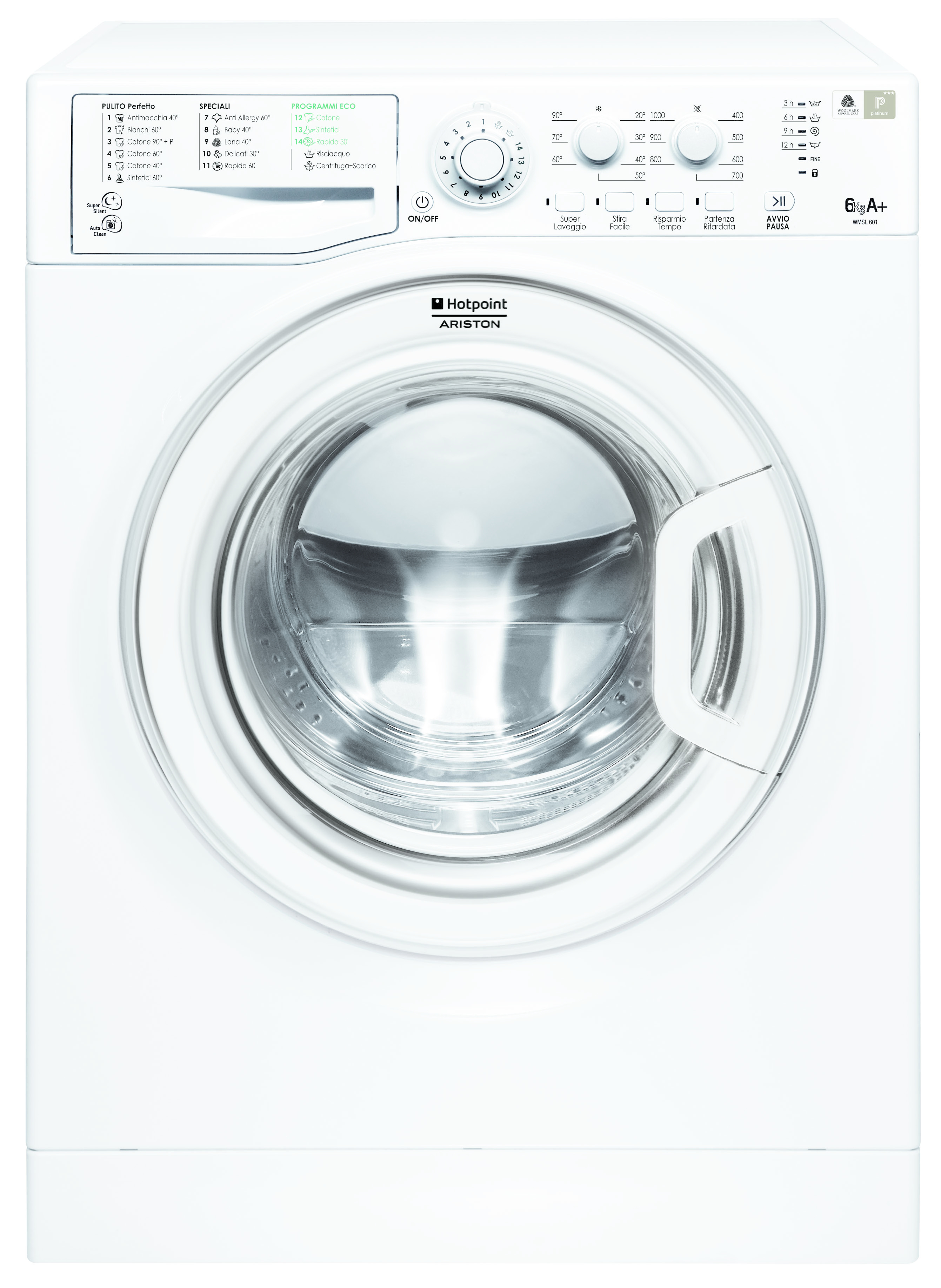 Hotpoint WMSL 601 IT — vue 1 sur 1