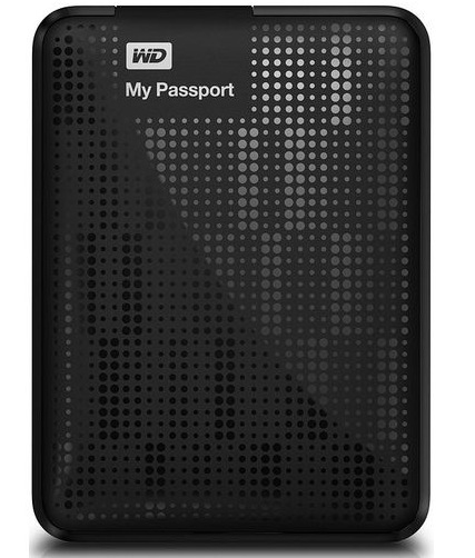 HP WD My Passport 500GB external hard drive 2.5″ Micro-USB B 3.2 Gen 1 (3.1 Gen 1) Black image 1