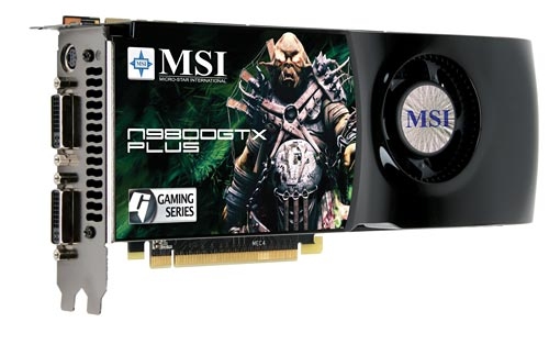 MSI N9800GTX PLUS-T2D512 GeForce 9800 GTX+ GDDR3