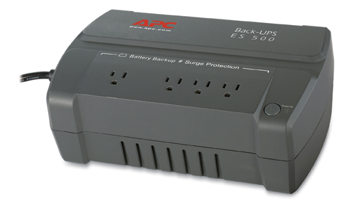 APC Back-UPS 500VA uninterruptible power supply (UPS) 0.5 kVA 300 W 4 AC outlet(s)