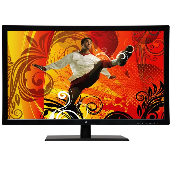 V7 Slim Full HD LED Monitor 21.5" | 54,6cm Widescreen 