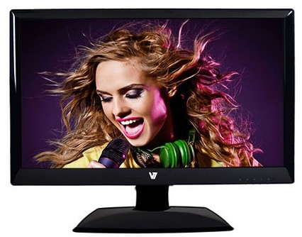 V7 Slim Full HD LED Monitor 26" | 66cm Widescreen 