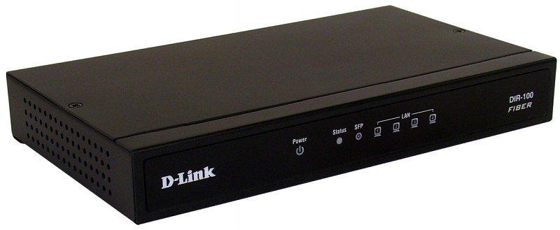 D-Link DIR-100/F wired router Fast Ethernet Black