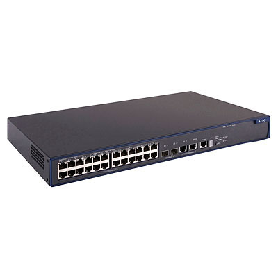 HP A 3610-24-2G-2G-SFP Managed L3 Fast Ethernet (10/100) 1U Black
