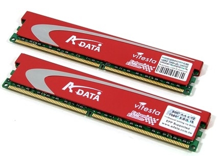 ADATA Extreme Edition DDR2 800+ 2GB-kit memory module 2 x 1 GB 240-pin DIMM