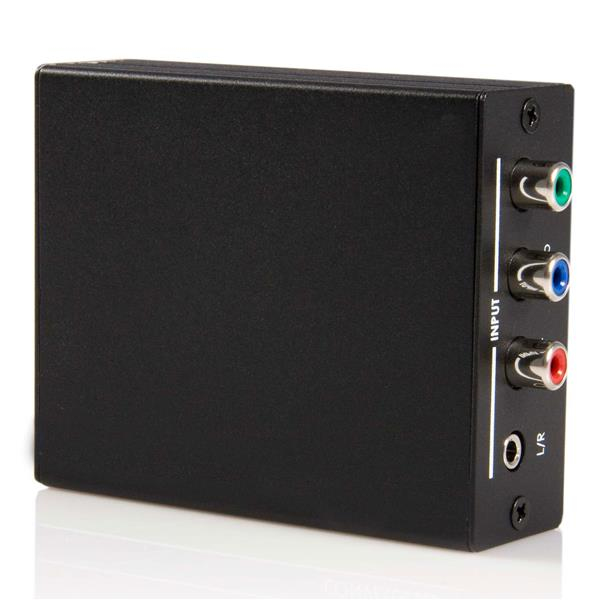 StarTech.com Converge A/V Component with Audio to HDMI� Format Converter - Video converter - HDMI ( HDCP ) (CPNTA2HDMI) - Video converter - component video - HDMI - black