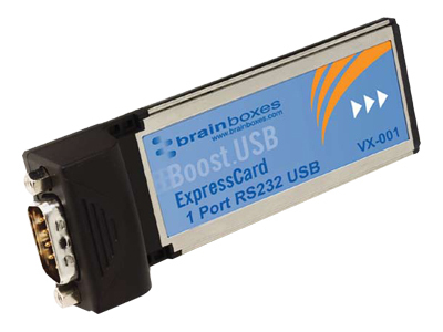 Lenovo Brainboxes VX-001-001 ExpressCard 1 Port RS232 nätverkskort/adapters