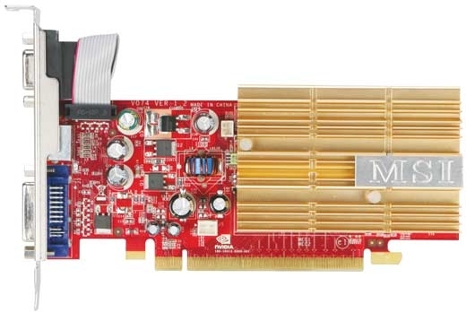 MSI NX8400GS-TD256EH GeForce 8400 GS GDDR2