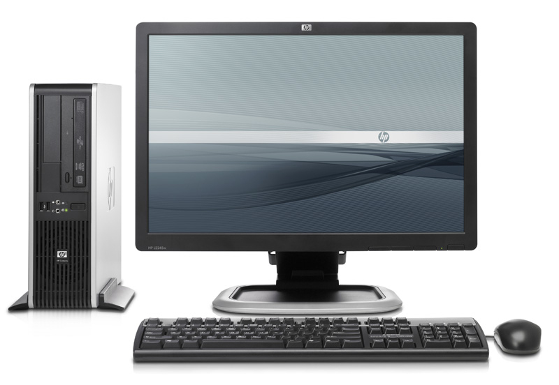 HP dc5850 SFF + L1908wi AMD Athlon 4450B 2 GB DDR2-SDRAM 250 GB AMD Radeon HD 3100 Windows Vista Business PC