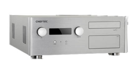 Chieftec Hi-Fi Series HM-01SL-OP Desktop Silver image 1