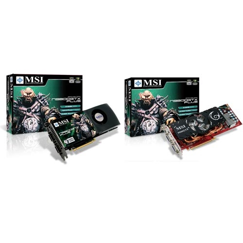 MSI V154-003R graphics card GeForce 9800 GTX+ GDDR3