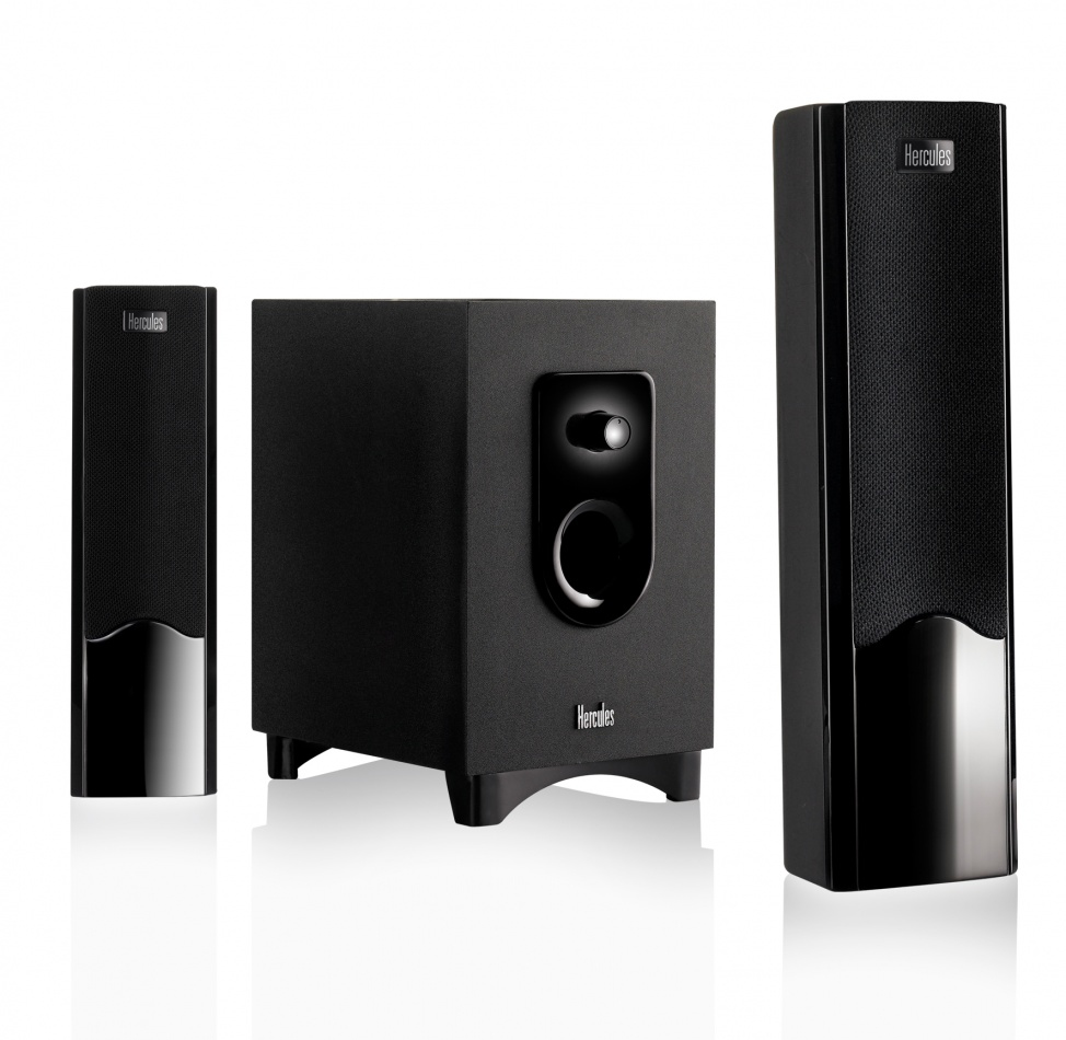 Hercules XPS 2.1 20 Gloss Black — vue 1 sur 2