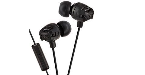 JVC HA-FR201B Headset Wired In-ear Calls/Music Black image 1
