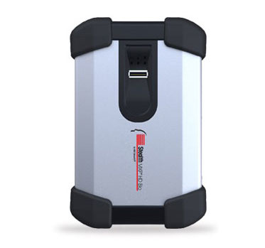 Kingston Technology IronKey Stealth HD Bio 320GB external hard drive USB 2.0 Black, Silver
