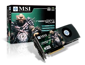 MSI N9800GTX PLUS-T2D512 Video Card GeForce 9800 GTX+ GDDR3