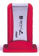 MSI USB-7P-RR-020R interface hub 480 Mbit/s Red