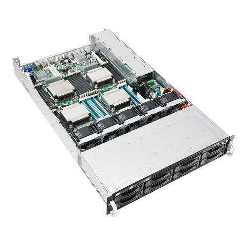 ASUS RS920-E7/RS8 Intel® C602 LGA 2011 (Socket R) Rack (2U) Black, Metallic