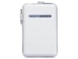 Buffalo MiniStation 250GB TurboUSB, White external hard drive USB 2.0 image 1