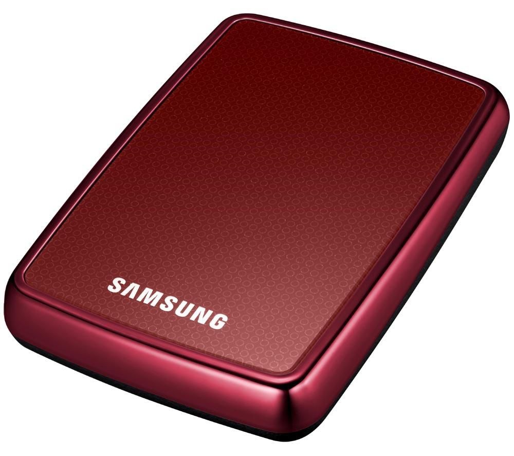 Samsung S Series S2 Portable 320 GB external hard drive 5400 RPM 2.5″ USB 2.0 Red image 1