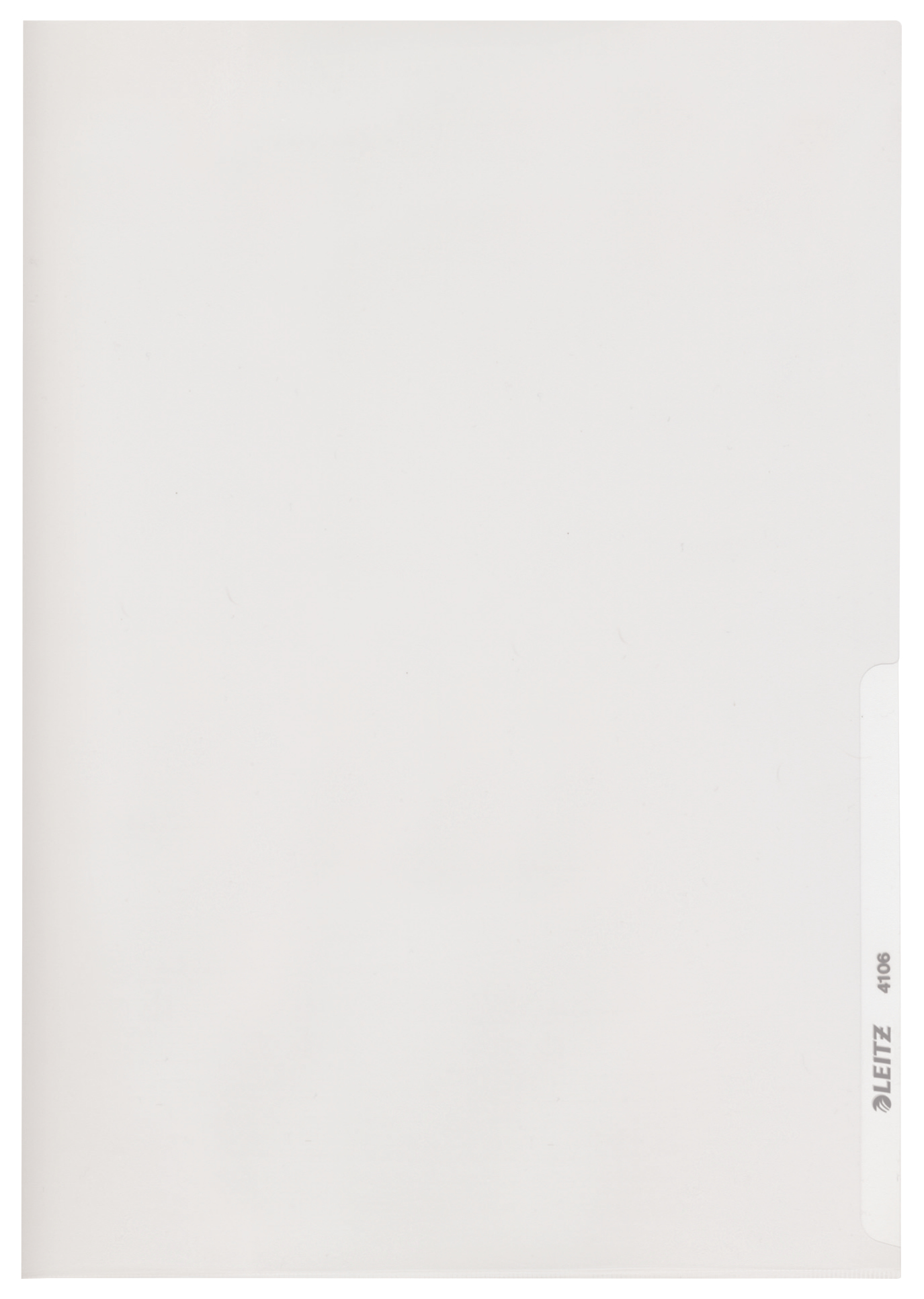 Leitz 41060002 cartella PVC Trasparente A4