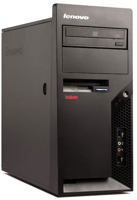 Specs Lenovo ThinkCentre M58 Intel® Core™2 Duo E7400 1 GB DDR3-SDRAM 160 GB  Intel® GMA 4500M Windows XP Professional Tower PC Black PCs/Workstations  (6239AMU)