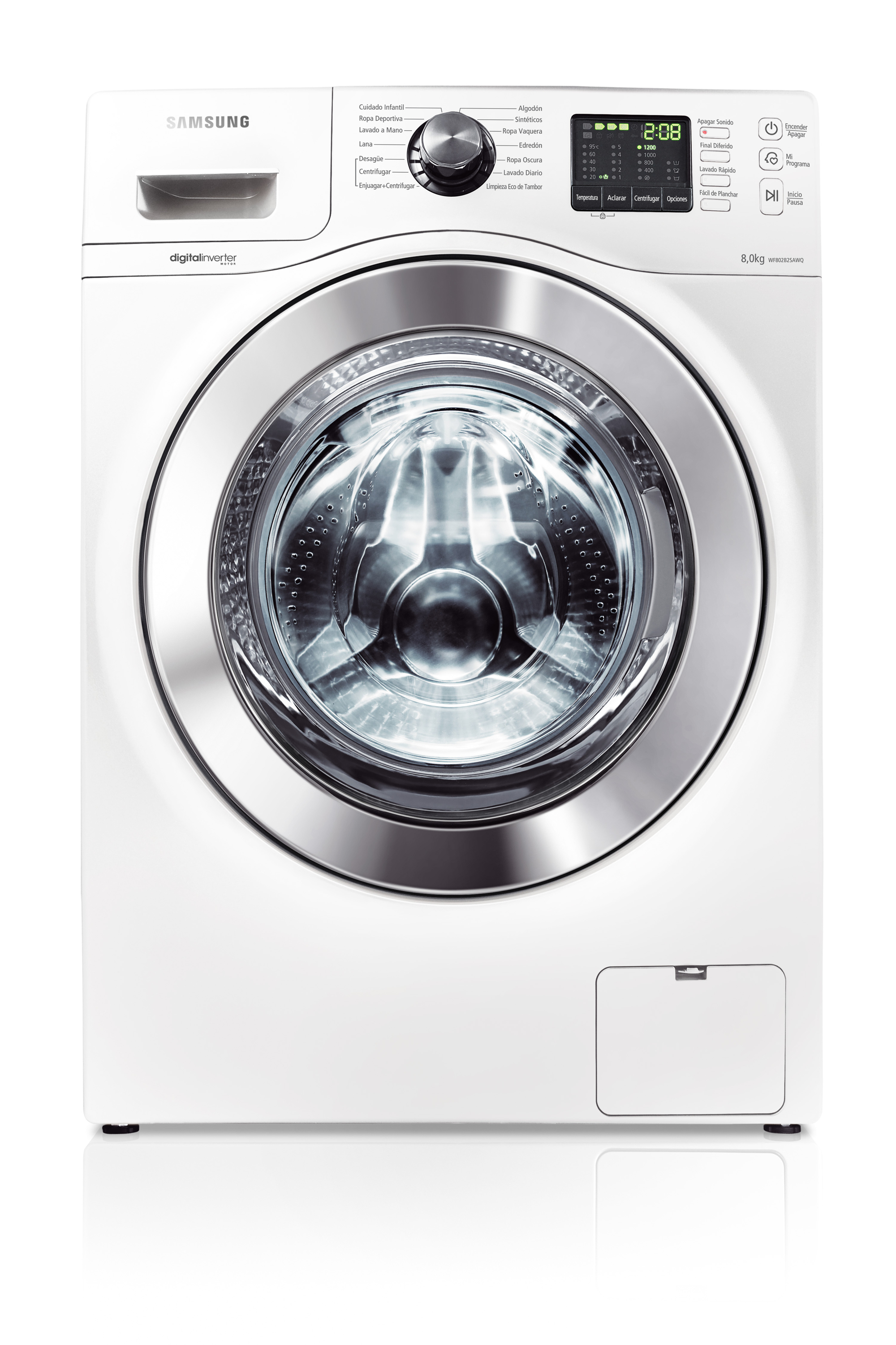 Samsung WF802B2SAWQ — vue 1 sur 8