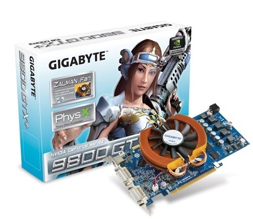 GIGABYTE GV-N98XPZL-1GH graphics card GeForce 9800 GTX+ 1 GB GDDR3