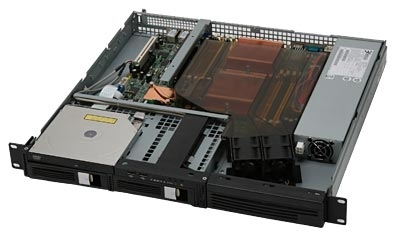 MSI K2-105-A2M Socket F (1207) Rack (1U) Black